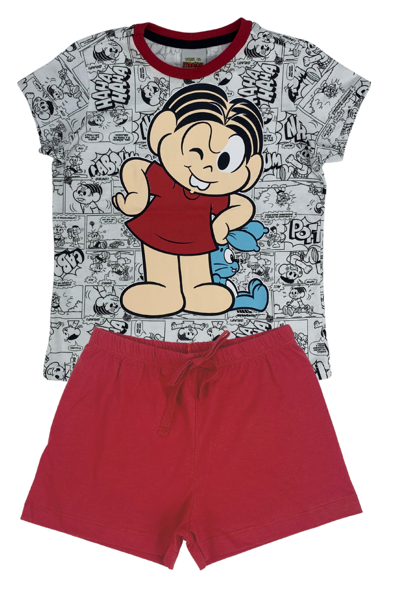 Pijama Infantil Menina Turma Da Mônica 8745